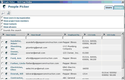 People Picker Project Setup